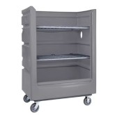 Turnabout Truck with Shelves - 48 cu ft, Gray